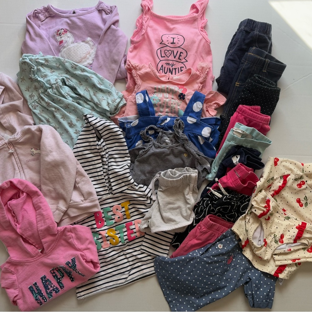 18 Month Assorted Girl Clothing Bundle